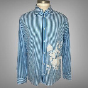 New Authentic New Unworn Hermes Dress Shirt 100% Cotton Size 17/43 France